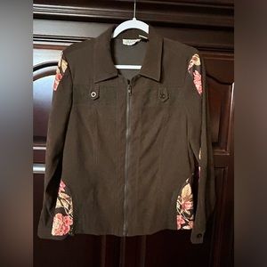 Vintage‎ Selene Sport Size 8 Brown Jacket